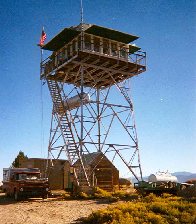 Mt. Tom fire lookout picture